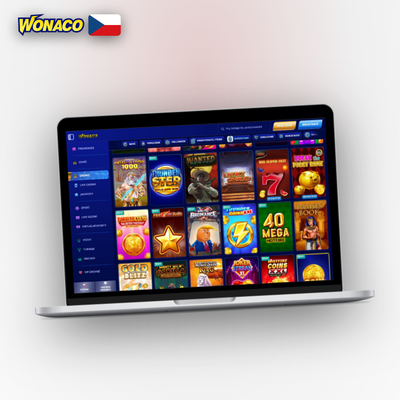 Wonaco Casino pokladna s vklady a výběry přímo v desktopové aplikaci