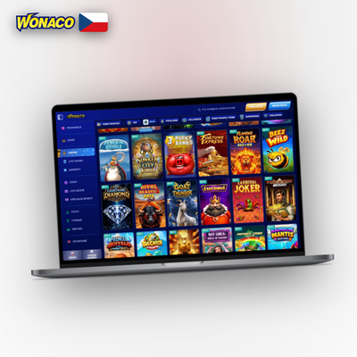 Ikona výkonu a stability pro plynulý běh live stolů ve Wonaco Casino na PC